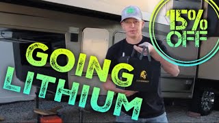 RV Lithium Battery Upgrade: Lion Energy Safari UT 1300 Review \u0026 Installation!