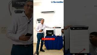 Running Air Conditioner on 5KVA Lithium Inverter #shorts