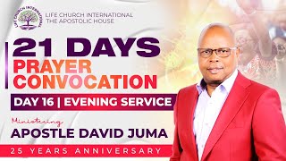 21 DAYS OF PRAYER  CONVOCATION - {DAY 16 } EVENING SERVICE ll 20TH JAN 2025