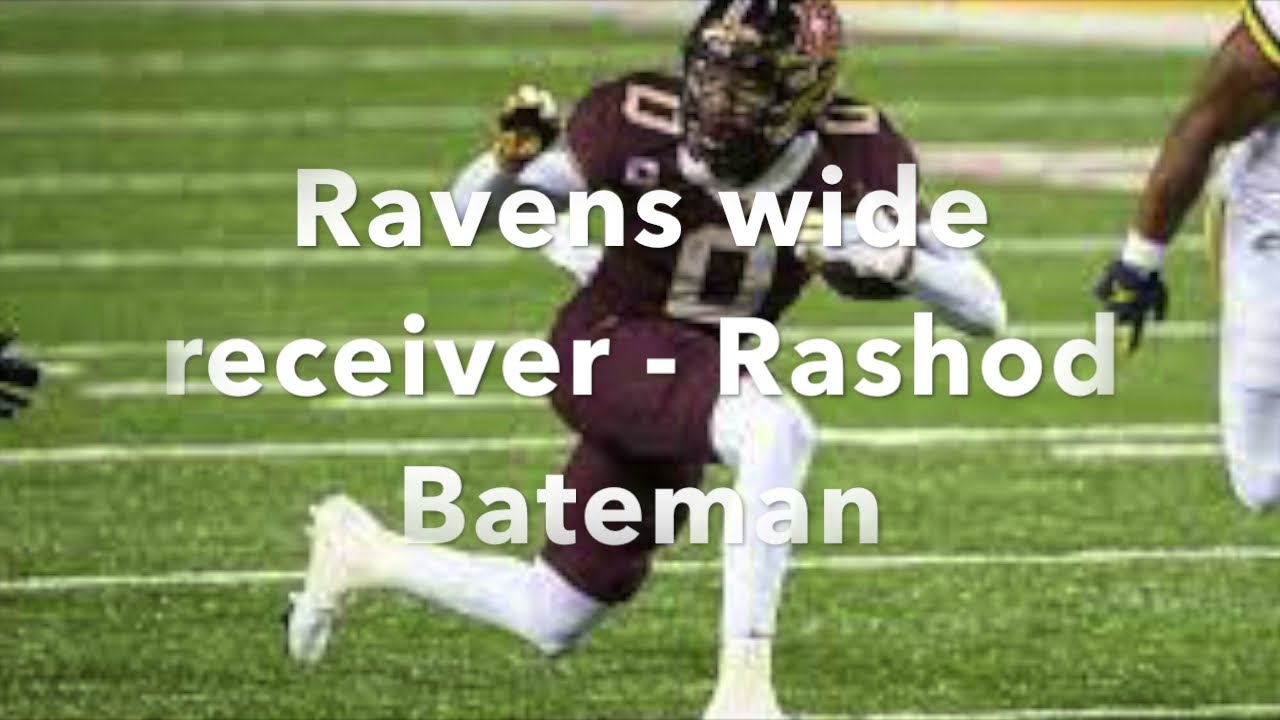 Rashod Bateman//Ravens Wide Receiver (film Look) - YouTube