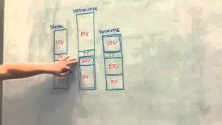 Obstructive vs Restrictive Lung Pathology Volumes