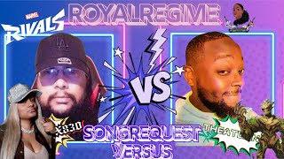 Marveling in Rivals, Song Request Versus episode 1 at 7pm est.