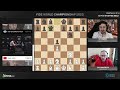 nepo is talking to himself at the board. che... chess highlights