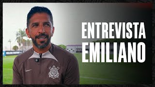 Emiliano Díaz manda recado para a Fiel! Entrevista exclusiva com o auxiliar do Timão!