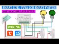 Smart life & Tuya 2 channel smart switch wiring with retrofit switch Wifi & Mobile App setup