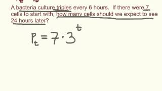 Finding an Exponential Model