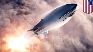 Elon Musk unveils Starship prototype - TomoNews