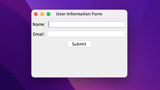 Java GUI Programming - 3.1 - Your First Form