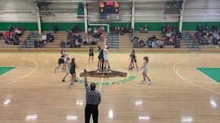 Schenck Lady Wolverines VS Howland Lady Howlers:  Schenck High School Basketball Season 2021-2022