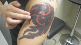 Platinum Ink tattoo instructional aftercare