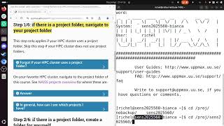 NAISS HPC Python: Use the tarball with exercises, for Bianca