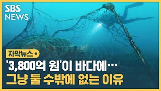 '3,800억 원'이 바다에…그냥 둘 수밖에 없는 이유 (자막뉴스) / SBS