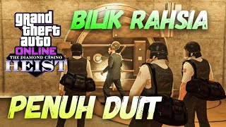 BILIK RAHSIA PENUH DUIT DI LOS SANTOS - GTA 5 Online (Bahasa Malaysia)