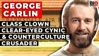 George Carlin: Class Clown, Clear-Eyed Cynic, and Counterculture Crusader