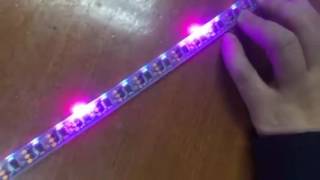 addressable WS2811 020 RGB side view led strip