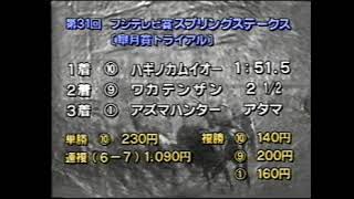 1982 フジテレビ賞スプリングS ハギノカムイオー（ハギノカムイオー3戦目）