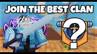 How to Join The "BEST" Clan In Roblox Bedwars 🔥⚔️