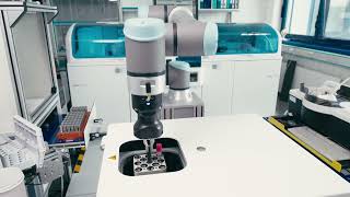 Diabots Lab Automation. Stationary Robot- Short Movie
