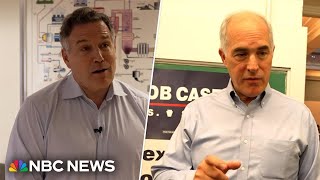 Bob Casey and Dave McCormick speak about Pennsylvania Senate race