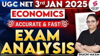 UGC NET Jan 2025 Exam Analysis | UGC NET Economics Exam Analysis | UGC NET 2025 | Shachi Ma'am