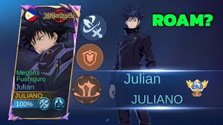 I DIDN'T EXPECT TO BE ROAM JULIAN AND THIS IS WHAT HAPPENED.... (NO EDIT GAMEPLAY) - Mobile Legends