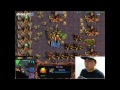 2015.03.12 너무 빡신 대치 상황에서 벨런스를 깨는 깝도이 fastest maps in starcraft brood war 3 3teamplay 스타 빨무 팀플