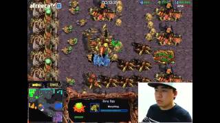 2015.03.12 너무 빡신 대치 상황에서 벨런스를 깨는 깝도이!! Fastest Maps in StarCraft Brood War(3:3TeamPlay) 스타 빨무 팀플