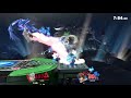 崖に合わせる下スマ【スマブラsp】