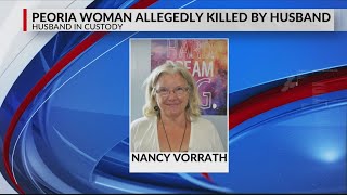 Peoria man arrested after allegedly killing his wife