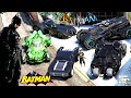 GTA 5 - Stealing The Batman's Batmobiles with Franklin! | (GTA V Real Life Cars #97)