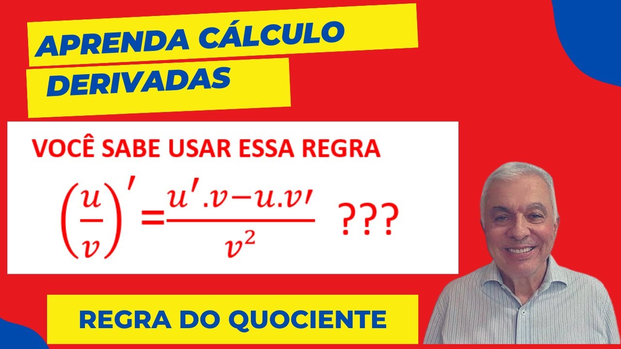 Regra Do Quociente - Derivadas - YouTube