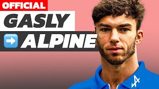 OFFICIAL: Gasly joins Alpine + De Vries joins Alpha Tauri for 2023