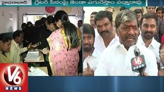 Minister Padma Rao Face to Face - TRS will Win 90 Seats in Greater Polls | V6 News