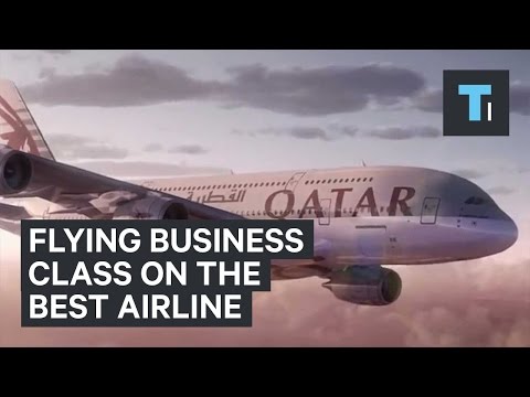 Flying business class on the best airline Flying business class on the best airline