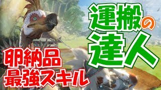 【MHW】「運搬の達人」が想像以上に快適スキルだった【モンハンワールド】