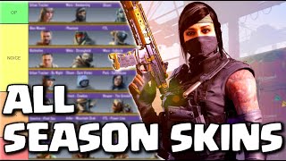 Ranking ALL the Season Pass Skins in Call of Duty Mobile | CoD Mobile