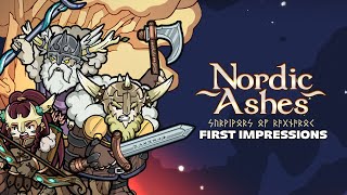 Nordic Ashes First Impression  - NEW Amazing Viking Roguelite with The BEST Customization?!?