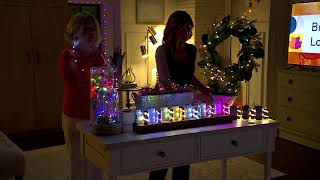 Bethlehem Lights S/3 Color Flip Fairy Lights with Remote on QVC