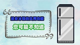 冰箱的功能太强大了 可能你只了解其中1% 冰箱用处/妙用冰箱/生活小窍门/冰箱使用/冰箱保鲜/冰箱功能/冰箱常见用途/冰箱的强大功能