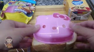 รีวิว ที่กดแซนวิชรูปคิตตี้ Kitty Sandwich mould