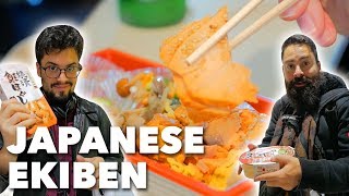 EKIBEN - Japan's TRAIN STATION BENTO! + Shinkansen Travel