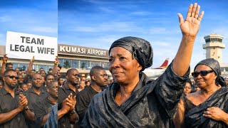 Akosua Serwaa & Papa Shee Visit Lawyer Kusi Today || Heres Why She Came To Ghana