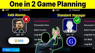 2 Game Plann (Quick Counter + Possession) Best Standard Manager Xabi Alonso efootball 2025 Mobile