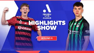 Black Knights Vanquished \u0026 Adelaide United March On | Isuzu UTE A-League Highlights Show | Round 9