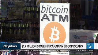 Business Report: $1.7 million stolen in Bitcoin scams in Canada this year