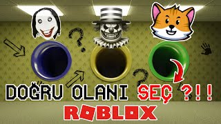 DOĞRU OLANI SEÇ ?!! - BACKROOMS - ROBLOX