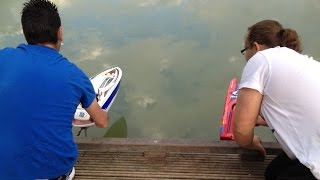 RC Boat Princess Yacht with RC Boat Quanum Relentless 01/09/2014