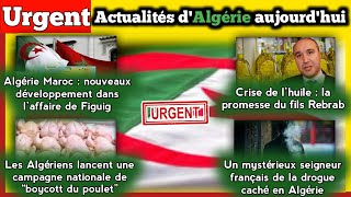 Algérie Maroc: nouveaux développements dans l'affaire Figuig/ crise de l'huile, promise de Rebrab ..
