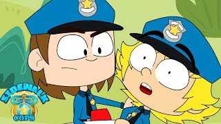 Sidewalk Cops - Episode 1 - 8 Compilation | Cartoons For Kids | Police kIds | Kids Cartoons