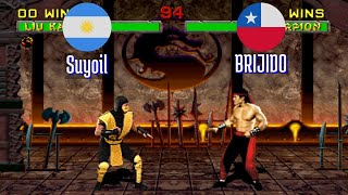 FT5 @mk2: Suyoil (AR) vs BRIJIDO (CL) [Mortal Kombat 2 Fightcade] Feb 12